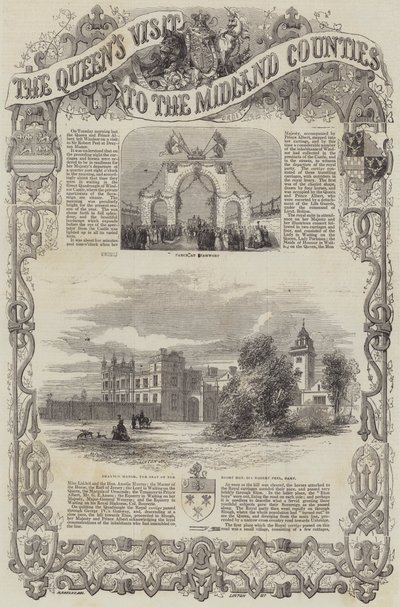 Het Bezoek van de Koningin aan de Midland Counties door Henry Anelay